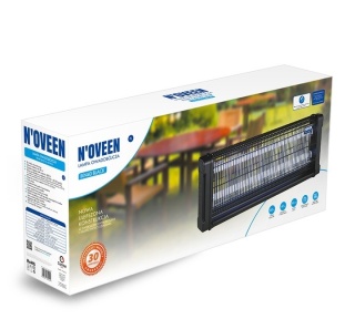 LAMPA UV OWADOBÓJCZA KOMARY MUCHY IKN40 180m2 40W