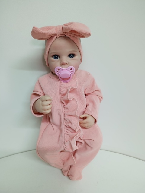 Lalka realistyczna Reborn Doll dziewczynka 45 cm + akcesoria Lalka realistyczna Reborn Doll dziewczynka 45 cm + akcesoria