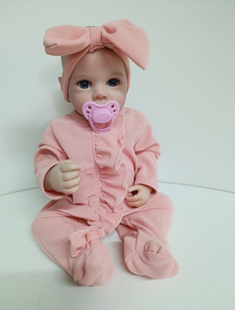Lalka realistyczna Reborn Doll dziewczynka 45 cm + akcesoria Lalka realistyczna Reborn Doll dziewczynka 45 cm + akcesoria