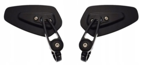 Lusterka motocyklowev na kierownicę uniwersalne trapez