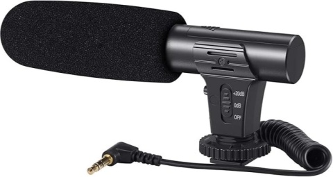 Mikrofon stereo do lustrzanki cyfrowej MIC-05