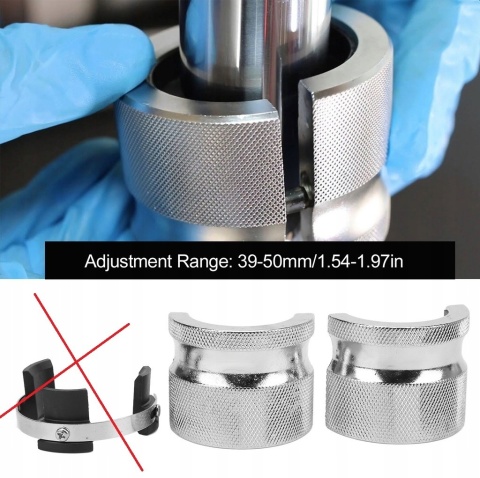 Narzędzie do montażu regulowanej uszczelki widelca motocykla - niepełny komplet