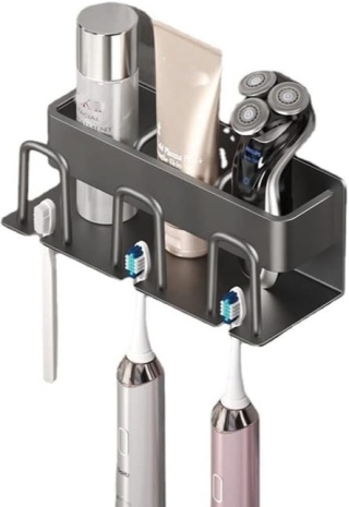 Organizer, półka, uchwyt przybornik na szczoteczki do zębów