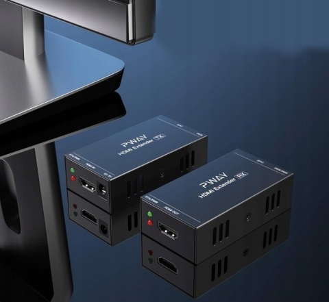 PRZEDŁUŻACZ HDMI PW-HT202P (POC) 50M CAT6 FULL HD
