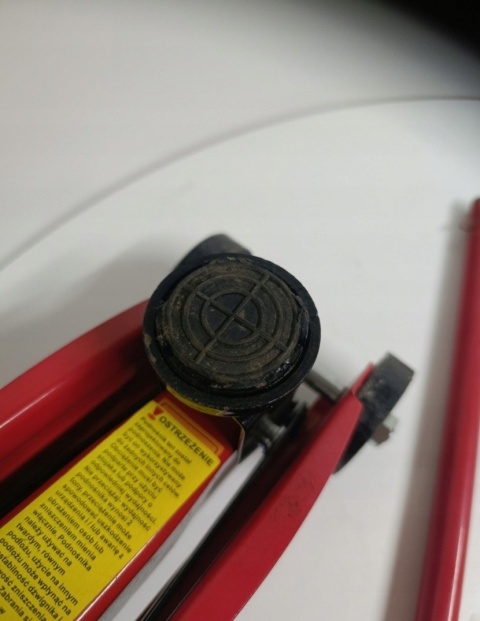 Podnośnik hydrauliczny lewarek żabaUDŹWIG 2000 KG Kraft&Dele KD381 + walizka