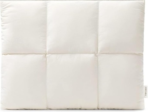 Puchowe Etui na Laptop Pokrowiec 32×26 cm – COMFYABLE – Miękkie, Pikowane