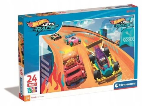 Puzzle 24 elementy MAXI HOTWHEELS