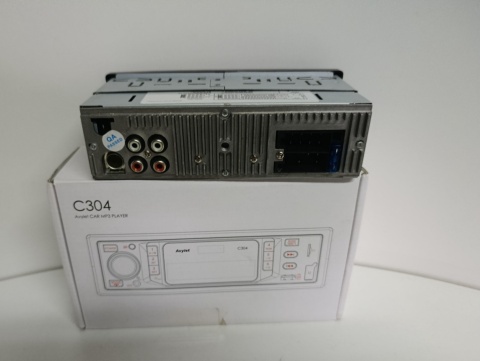 Radio samochodowe Avylet C304 1-DIN AM/FM/RDS USB AUX bluetooth - brak kabli