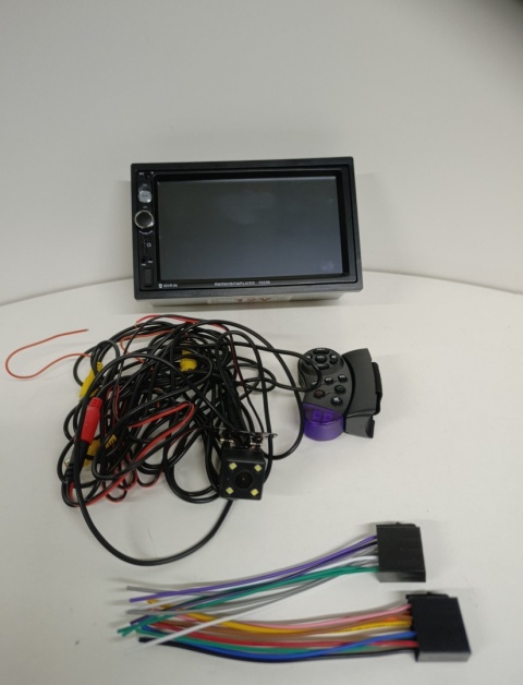 Radioodtwarzacz CAMECHO Double Din Bluetooth Car Radio z pilotem 7 cali