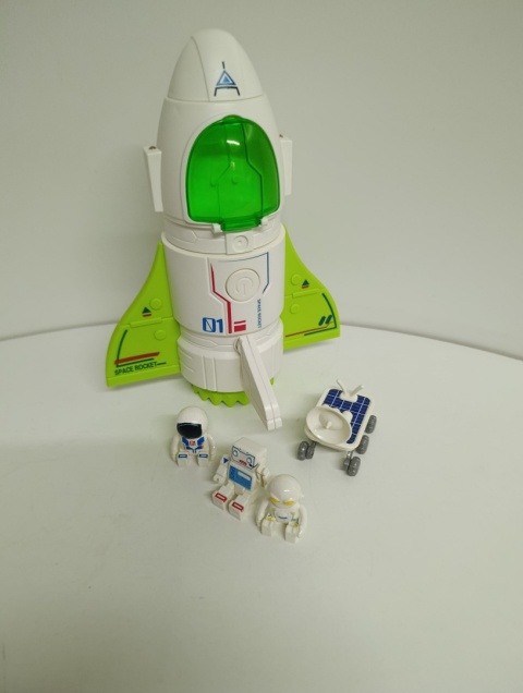 Rakieta z projektorem planet Zestaw kosmiczny STACJA Astronauta UFO robot łazik Rakieta z projektorem planet Zestaw kosmiczny STACJA Astronauta UFO robot łazik