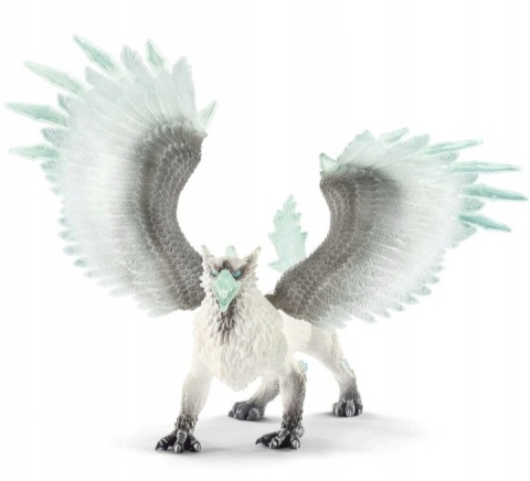 SCHLEICH Figurka Eldrador Lodowy Gryfin 70143 uszkodzony dziób