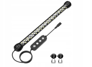 SEAOURA Oświetlenie LED do akwarium 28cm + zasilacz