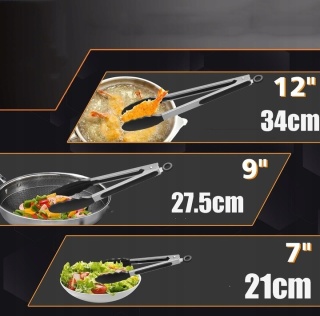 SZCZYPCE KUCHENNE, ODPORNE NA WYSOKIE TEMPERATURY, SZCZYPCE KUCHENNE X3