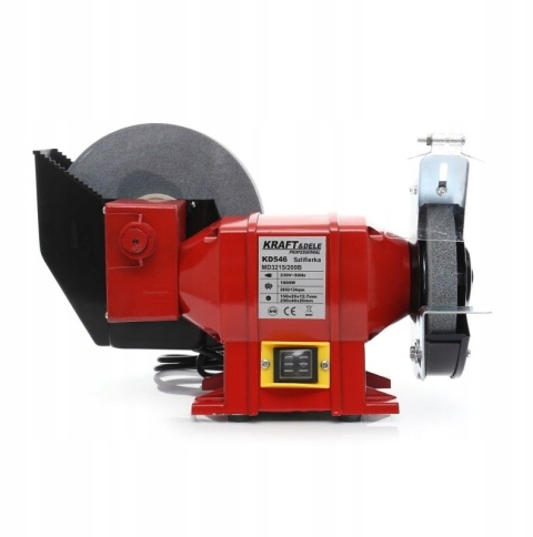 Szlifierka Stołowa Wielofunkcyjna 2x Kamień Sucho Mokro 1800W 230V