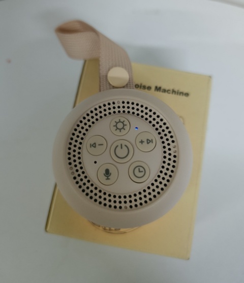 White Noise Machine – przenośna maszyna szumu białego z lampką uspokajacz dziecka, usypiacz