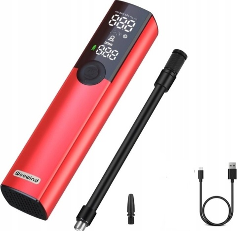 Woowind BP188 Elektryczna pompka rowerowa do opon , 150 PSI bez ładowarki samochodowej