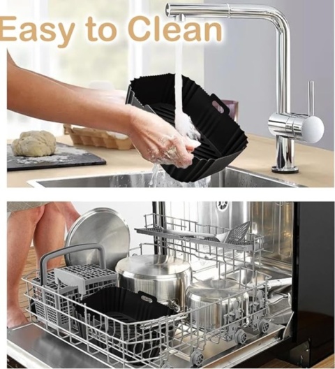 AKCESORIA DO AIRFRYERA ZESTAW AKCESORIÓW – SILIKONOWE FORMY + RUSZTY + SZPADY + NARZĘDZIA