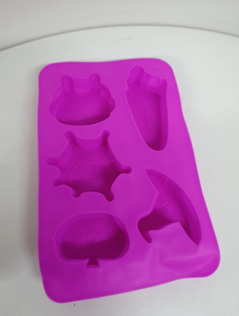 Silikonowa forma do muffinek / ciasteczek – motywy Halloween 2 szt