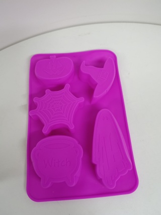 Silikonowa forma do muffinek / ciasteczek – motywy Halloween 2 szt