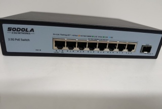 9-portowy Switch PoE 2.5G SODOLA SL-SWTG18AS-POE – 10G SFP