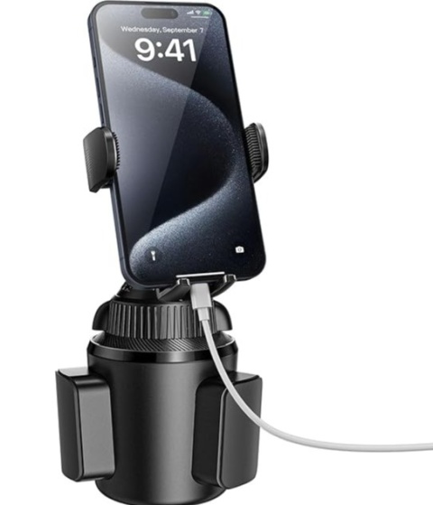 APPS2CAR Uchwyt Samochodowy 2w1 Na Tablet I Telefon Regulowany