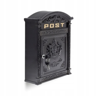 Antyczna skrzynka na listy 44,5 x 31 x 9 cm Relaxdays