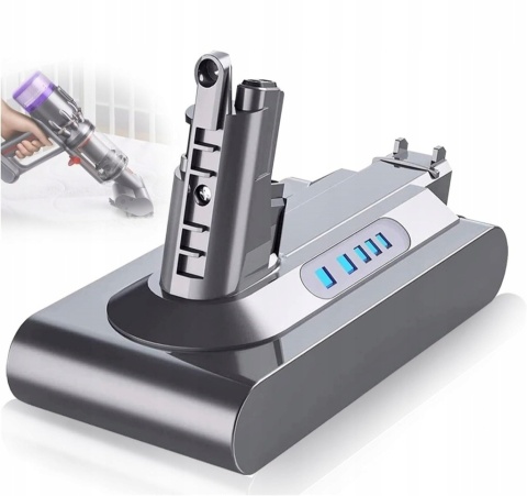 BATERIA ZAMIENNA + FILTR DO DYSON V10 25.2V 6000 mAh ZAMIENNIK