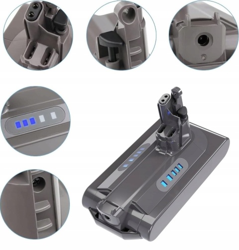 BATERIA ZAMIENNA + FILTR DO DYSON V10 25.2V 6000 mAh ZAMIENNIK