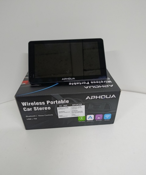 Bezprzewodowe radio CarPlay Android Auto 7" ekran dotykowy BT FM AUX APHQUA