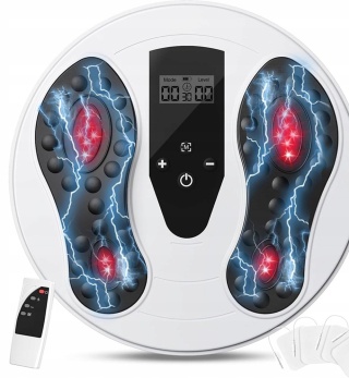 Elektryczny Stymulator Krążenia Masażer Stóp TENS Neuropatia EMS 10 Trybów