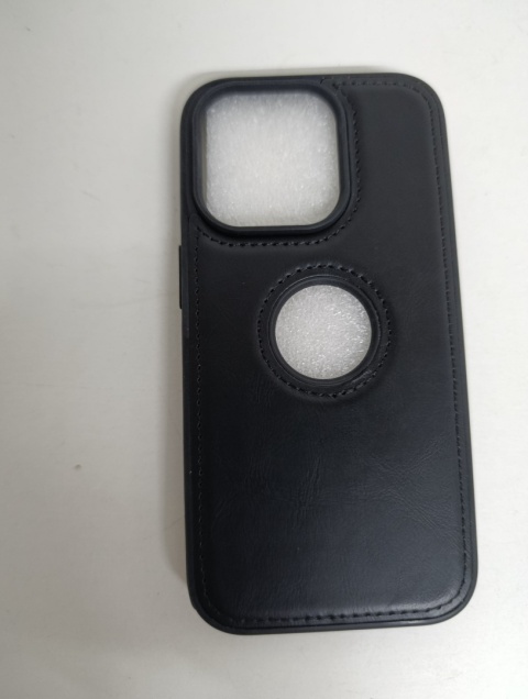 Etui Obudowa Do iPhone 14 Pro Twarde Case Skórzane Plecki