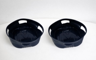 Forma silikonowa 2 szt do frytkownicy AIR FRYER uniwersalne 17x16 cm x 9cm