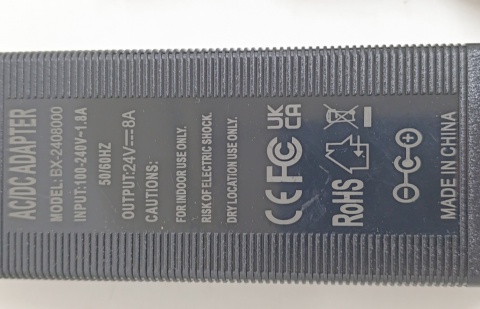 ŁADOWARKA ZASILACZ SIECIOWY AC/DC 24V 8A Power Supply