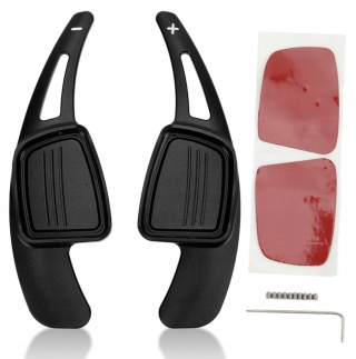 ŁOPATKI ZMIANY BIEGÓW WYDŁUŻONE STOP ALUMINIUM DO AUDI A4 B9 2017+