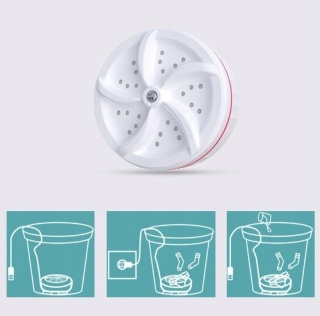 NI PRALKA TURYSTYCZNA PRZENOŚNA USB WIRÓWKA WIRNIKOWA TURBOWASH DO PRANIA