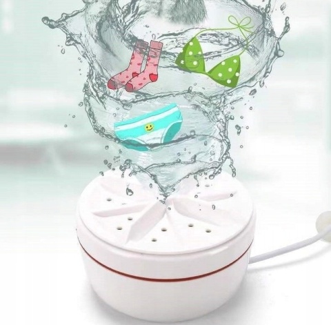 NI PRALKA TURYSTYCZNA PRZENOŚNA USB WIRÓWKA WIRNIKOWA TURBOWASH DO PRANIA