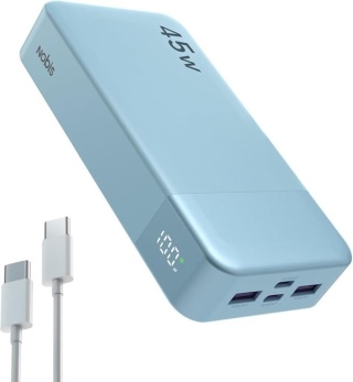 NOBIS Zewnętrzna Bateria Mobilna 20000mAh PD3.0 45W QC4.0 Power Bank
