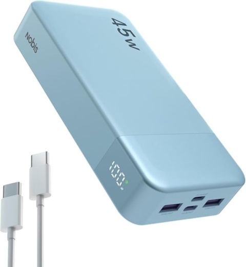 NOBIS Zewnętrzna Bateria Mobilna 20000mAh PD3.0 45W QC4.0 Power Bank