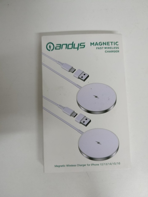 OANDYS 2-pakowa bezprzewodowa ładowarka indukcyjna do iPhone'a 12, 13, 14, 15,16