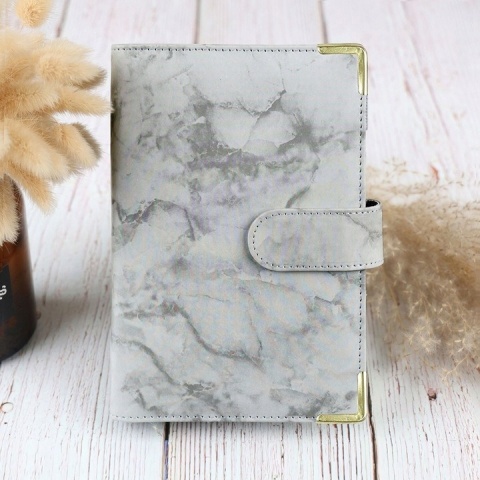 PLANER BUDŻETOWY OSZCZĘDNIK DZIENNIK NOTES SZARY A6