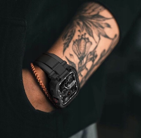 Pasek AMBAND do Apple czarny M1 Sport