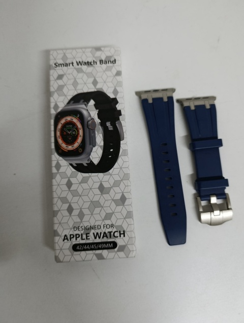 Pasek do Apple Watch 42/44/45/49 mm Silicone Niebieski