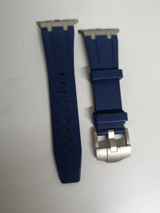 Pasek do Apple Watch 42/44/45/49 mm Silicone Niebieski