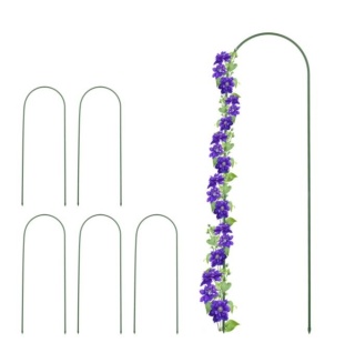 Pergola łuk do pnących roślin pomidorów 5 szt 120 cm