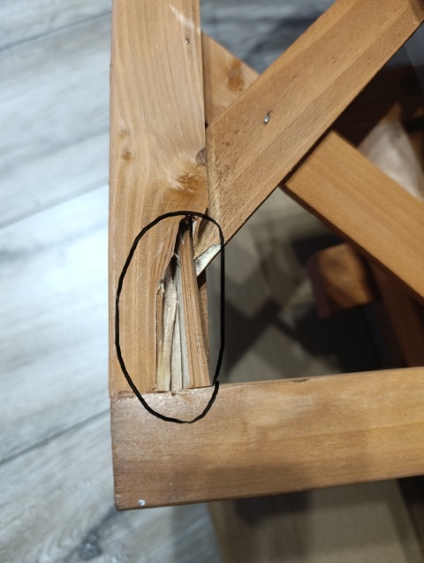 Pergola z donicami z drewna Relaxdays