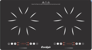 Płyta indukcyjna COOKSIR 2 PALNIKI CSC-PF6021SGB