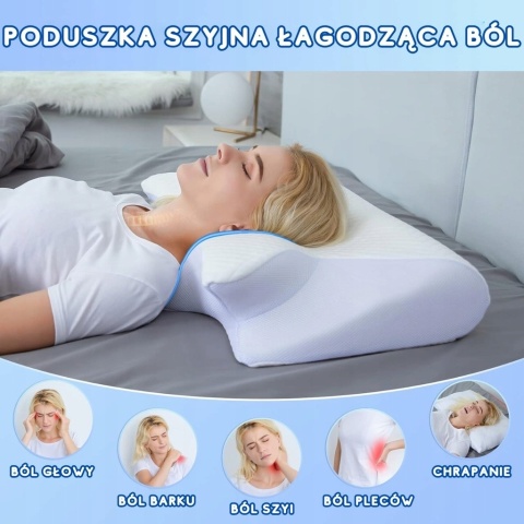 Poduszka Ortopedyczna Profilowana Memory HOMCA