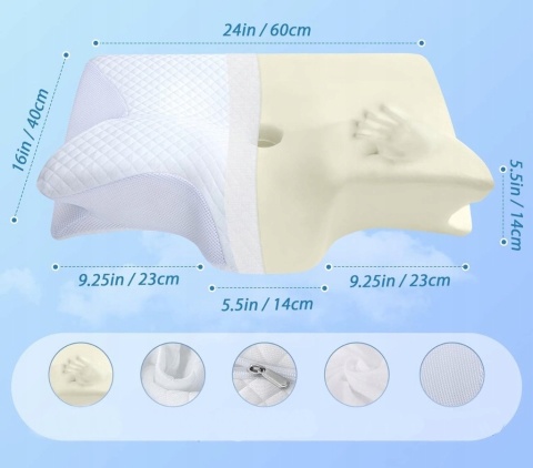 Poduszka Ortopedyczna Profilowana Memory HOMCA