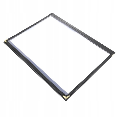 Pokrowiec na MENU, ochraniacz, teczka PCV przezroczysta, ochraniacz na dokumenty A4