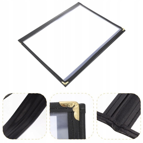 Pokrowiec na MENU, ochraniacz, teczka PCV przezroczysta, ochraniacz na dokumenty A4